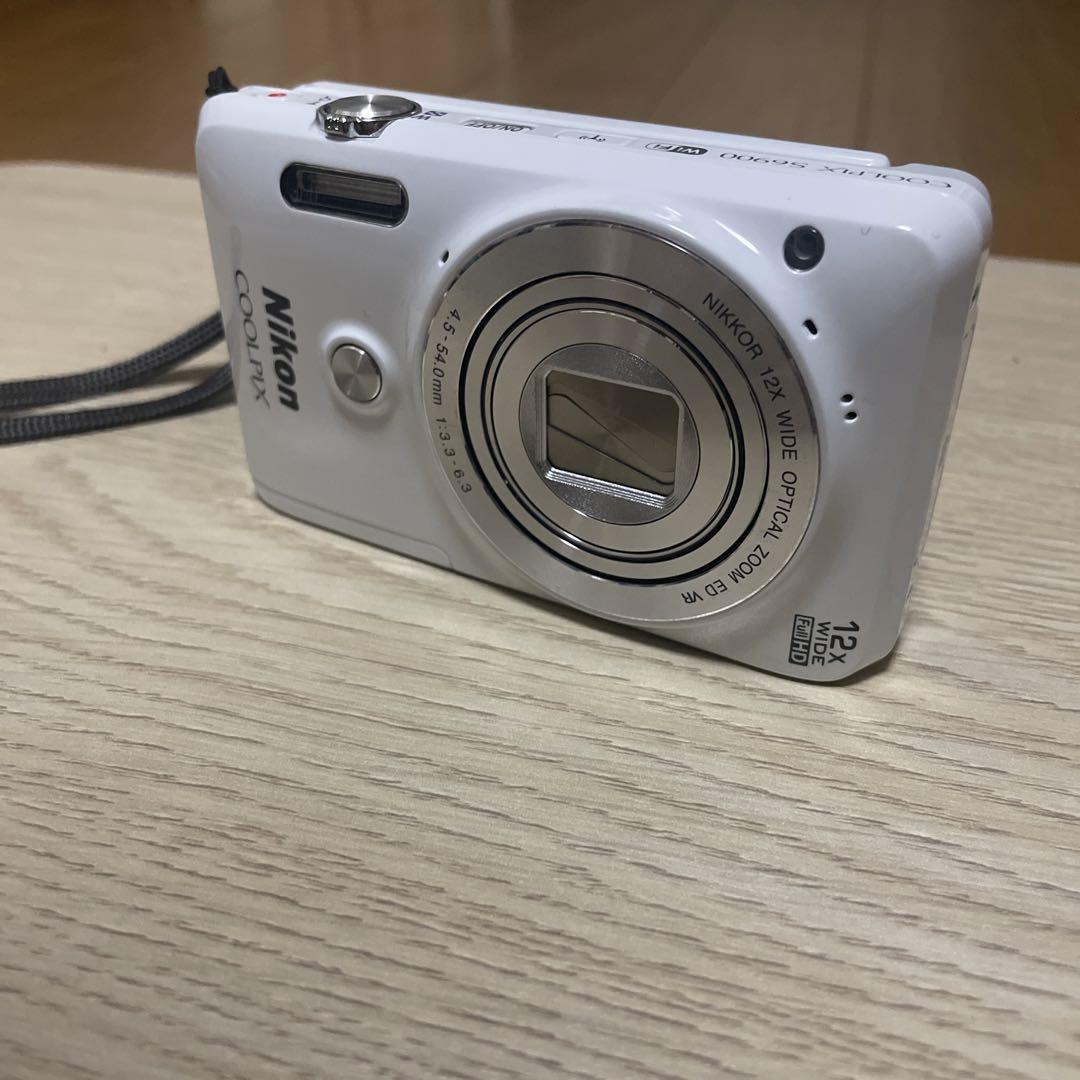 【まめパパ】Nikon COOLPIX S6900 ホワイト