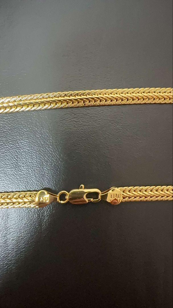 遺品整理 18K ネックレス 40g 2本セット - メルカリ