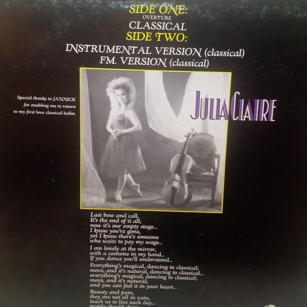 洋楽 JULIA CLAIRE/ CLASSICAL 12 ITALO JULIA CLAIRE/ CLASSICAL 12 ITALO 洋楽