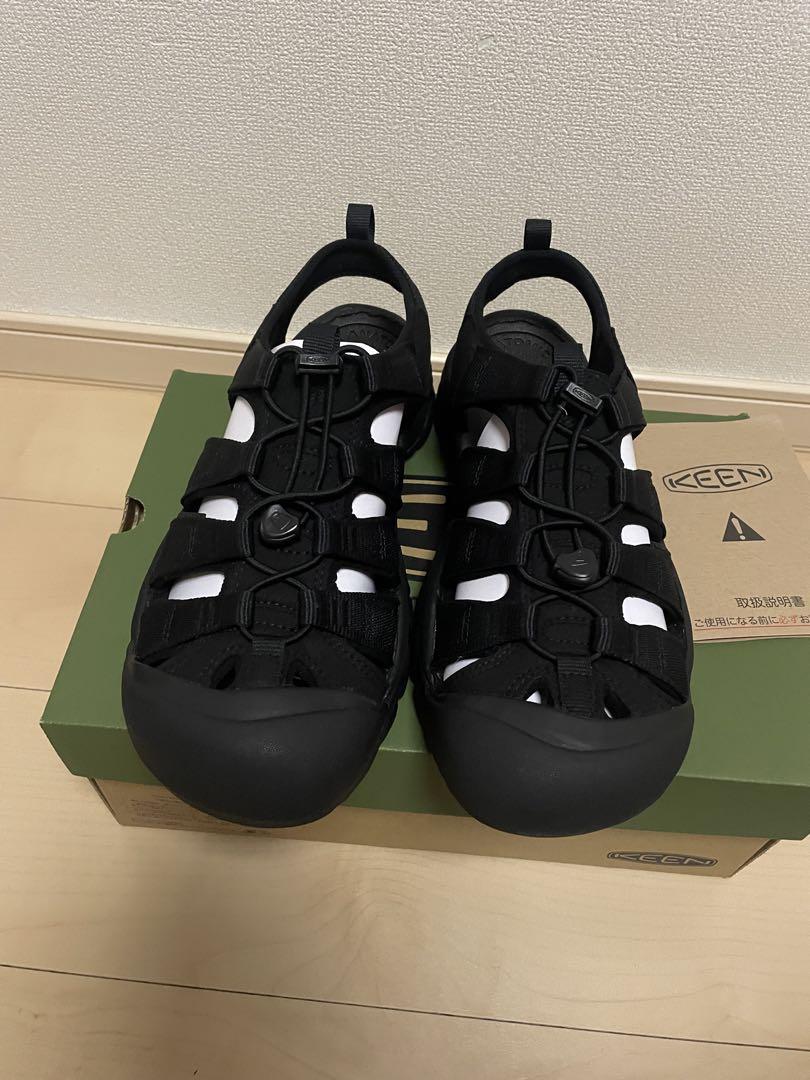 KEEN New port  H2 Black 29cm 新品未使用