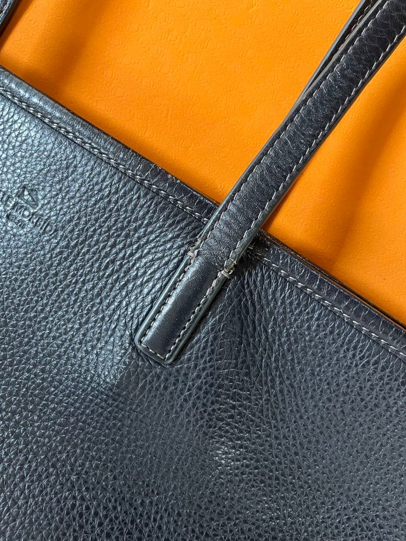 即発送可能】 ペッレモルビダトートバック 紺 トートバッグ - www