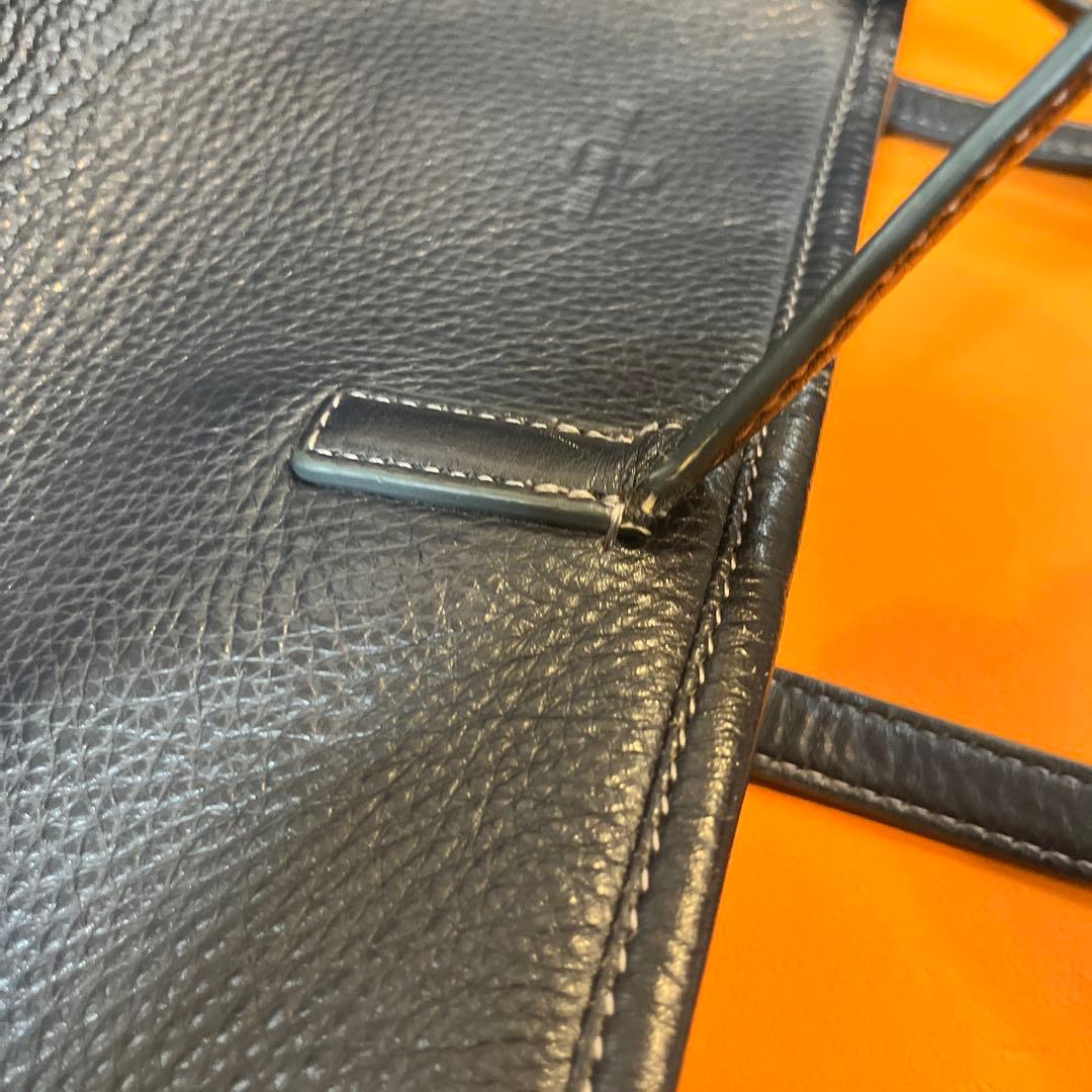 即発送可能】 ペッレモルビダトートバック 紺 トートバッグ - www