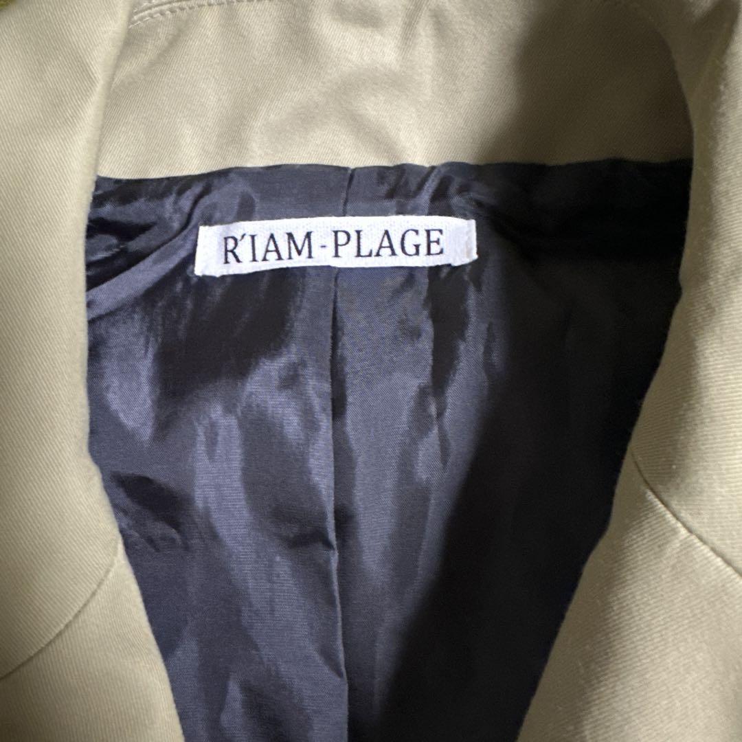新品　タグ付き　plage プラージュ　R’IAM ミドルトレンチコート