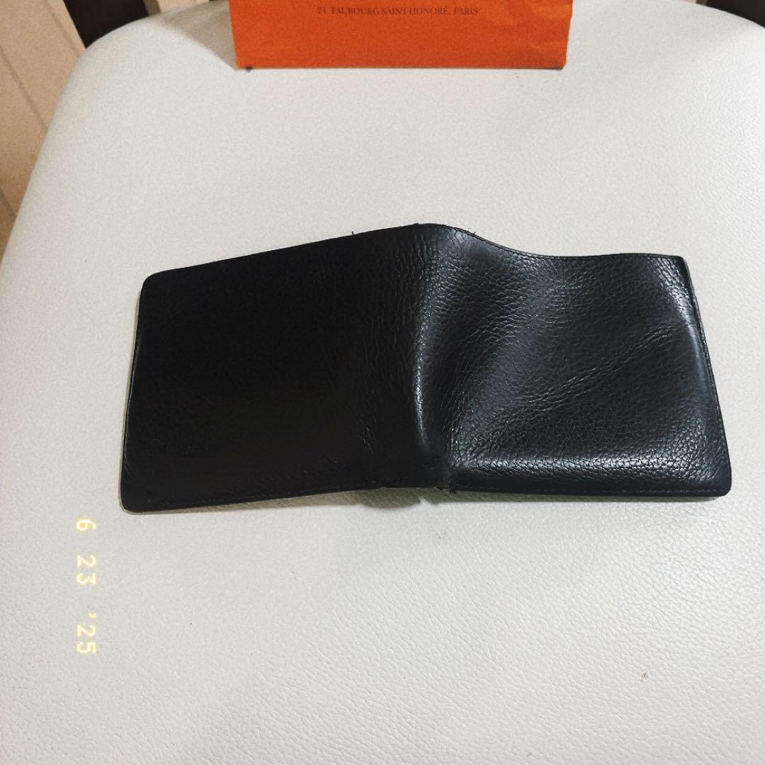 HERMES エルメス　シチズンツイルコンパクト　ブラック