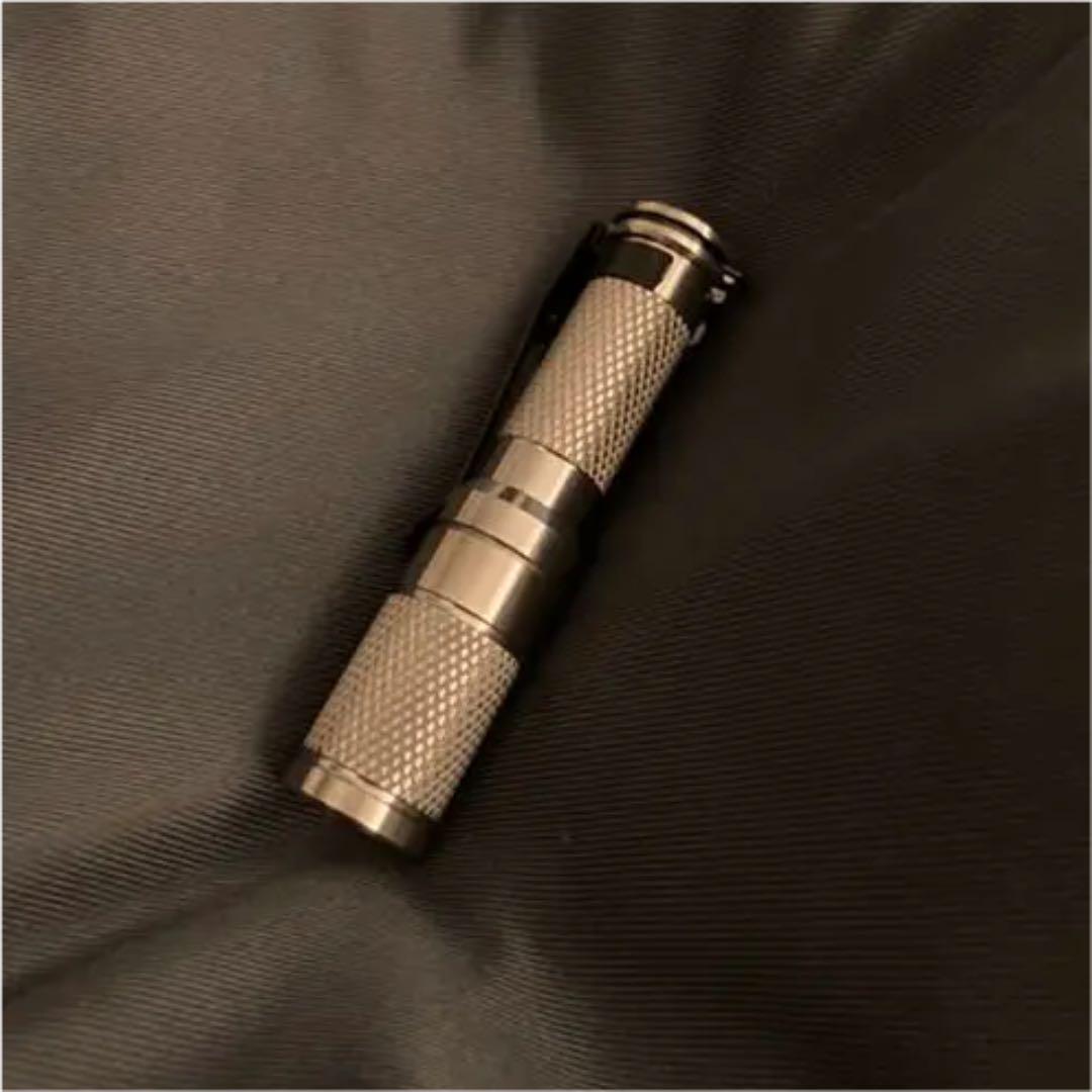 Titanium AAA Flashlight by Maratac REV 5