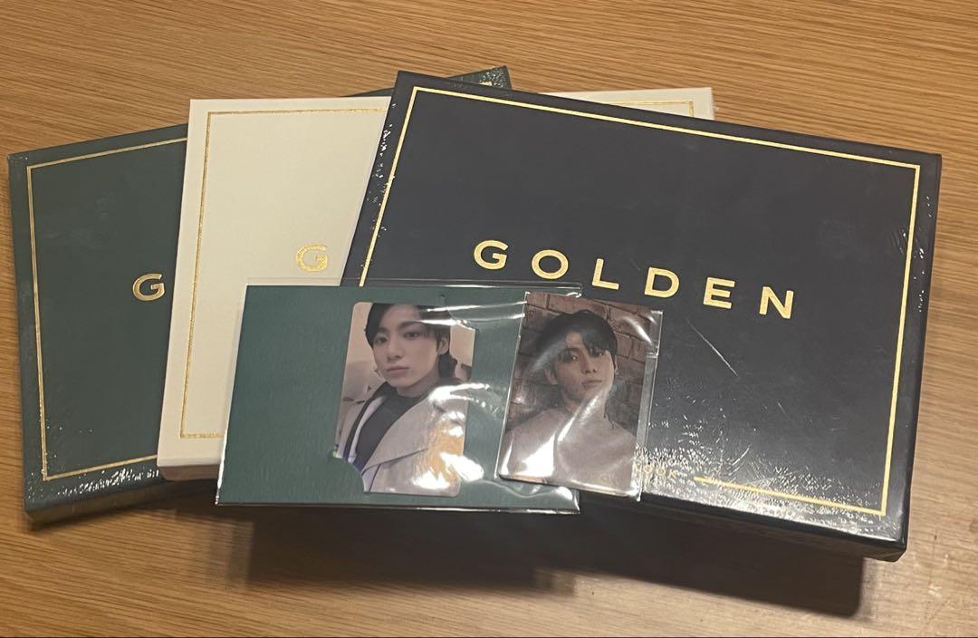 GOLDEN アルバム 3枚セット FC限定特典付き