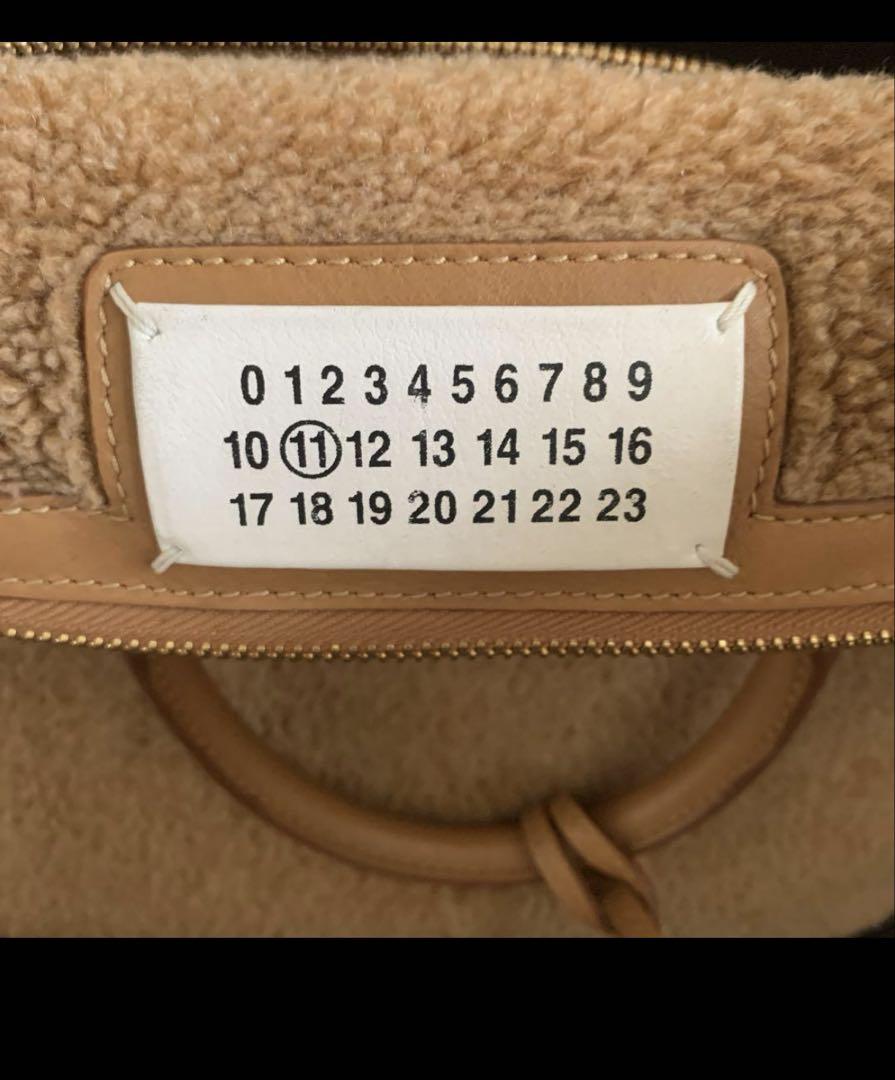 メゾン　マルジェラ　margiela 5ac ムートン　キャラメル　バッグ　ミニ メゾン マルジェラ margiela 5ac ムートン キャラメル バッグ