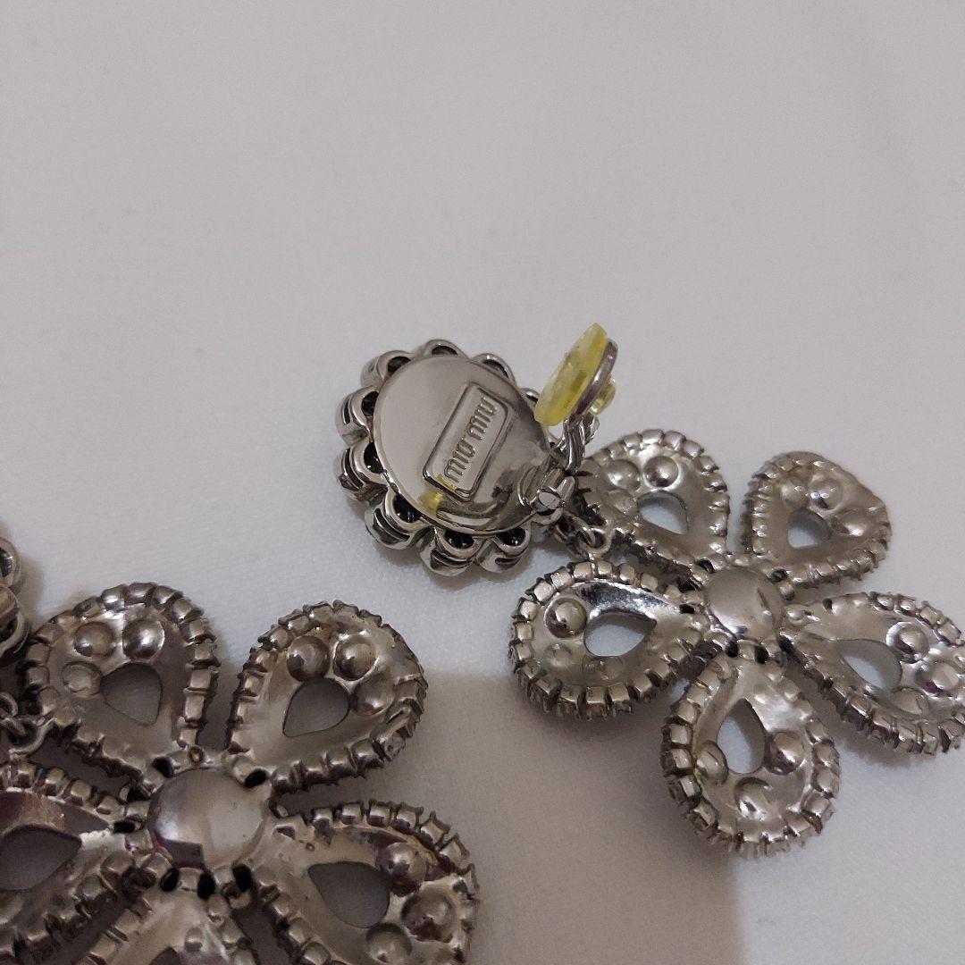 超美品 miu miuイヤリング 画像7