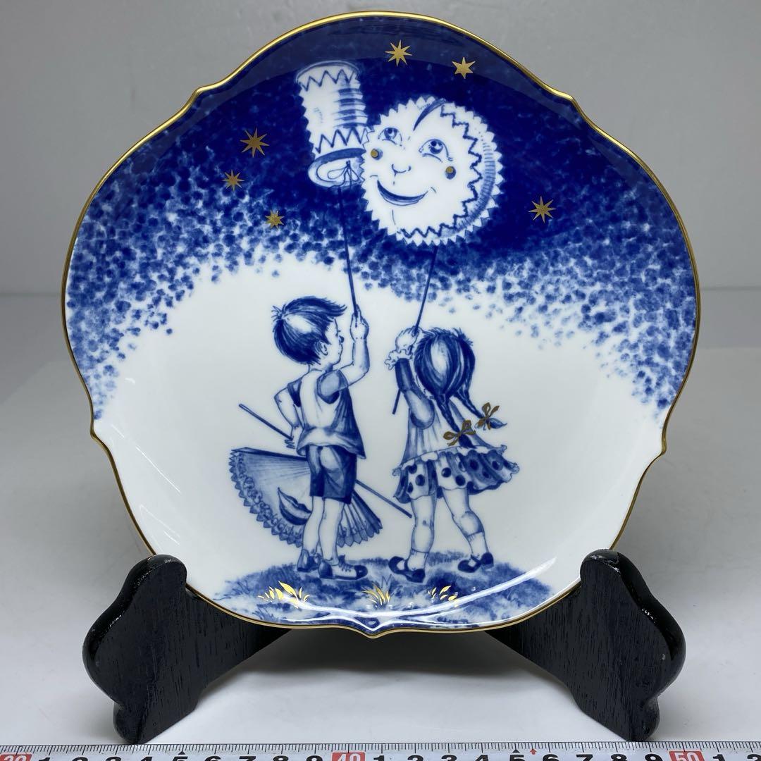 マイセン プレート 直径約18.5cm 東キ7-0529☆1F
