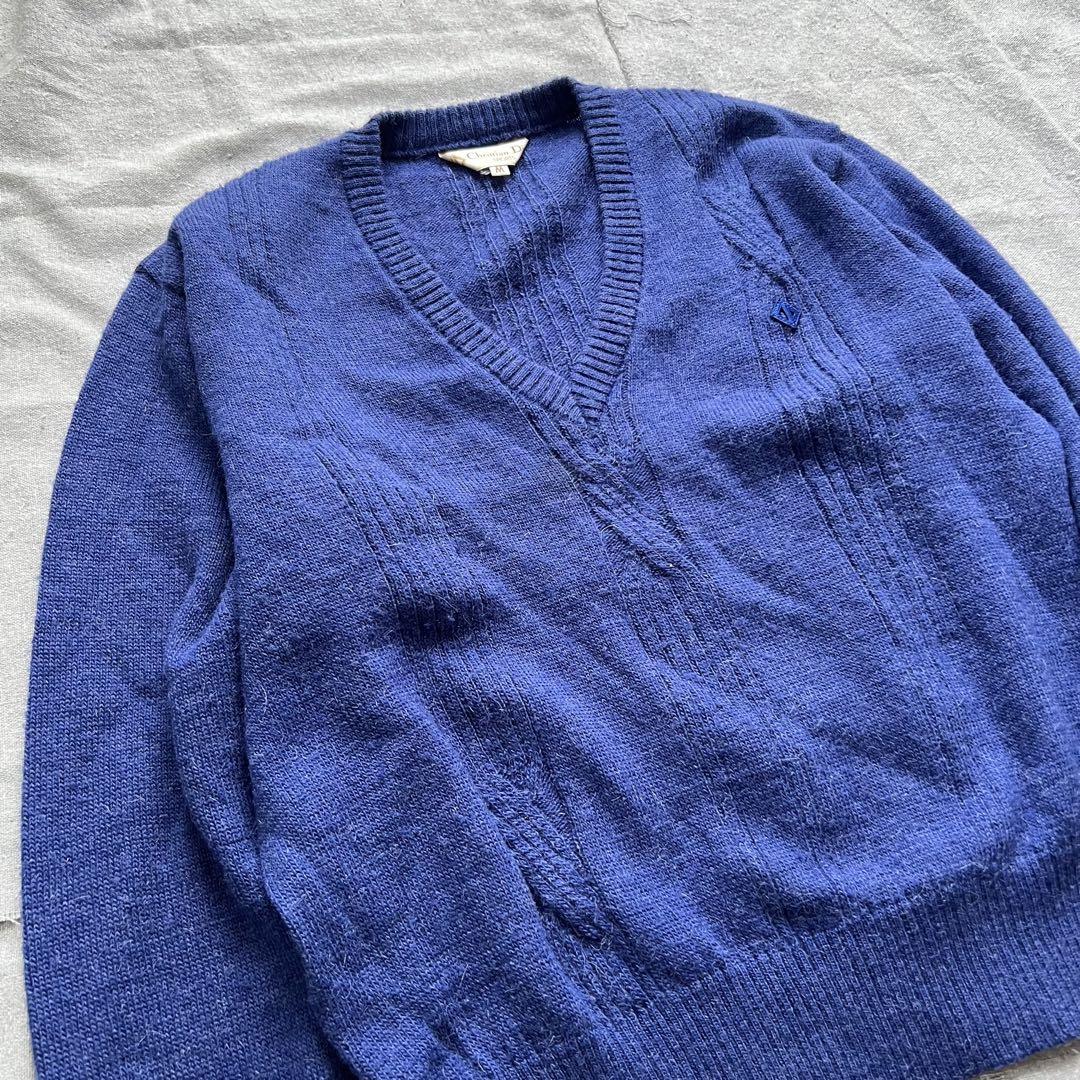 アルパカ混 Christian DIOR sports ニット セーター