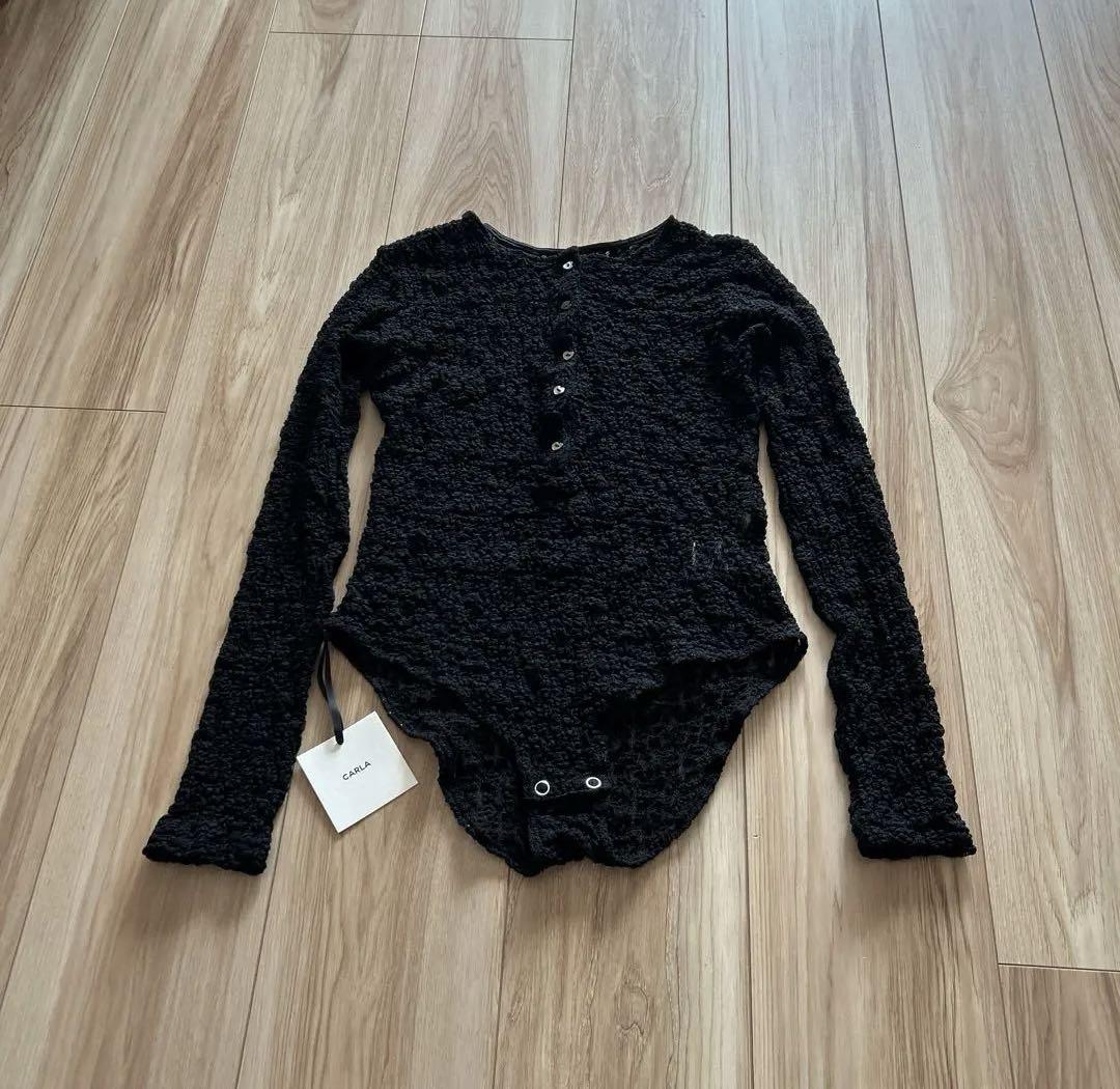carla Lace body suit - Black
