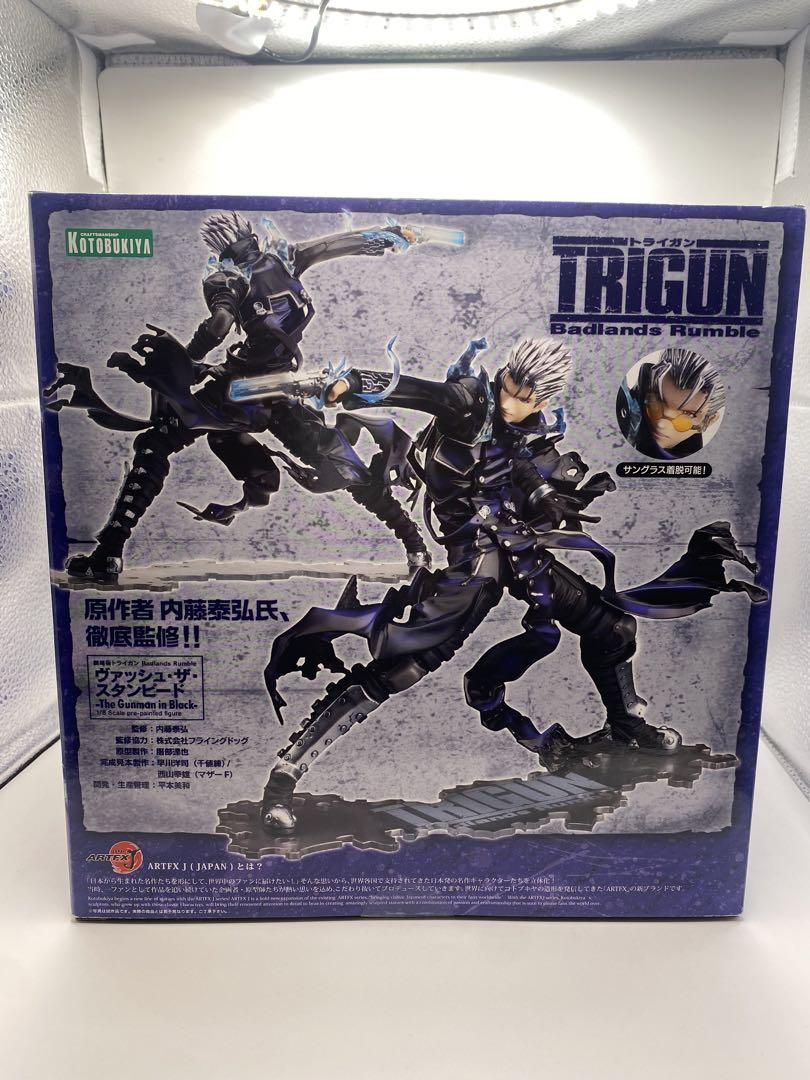 ヴァッシュ・ザ・スタンピード　トライガン　フィギュア　黒ヴァッシュ　コトブキヤ