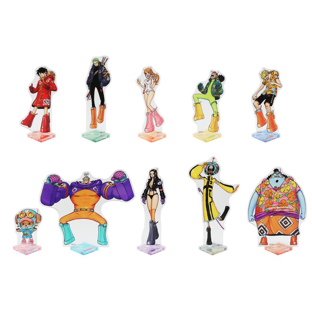 ONE PIECE アクリルフィギュア 10体セット エッグヘッド アクスタ