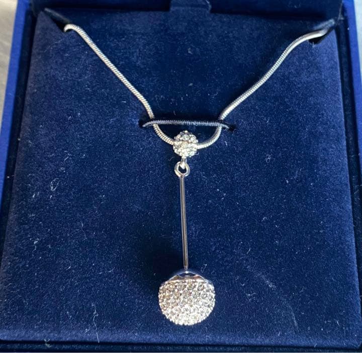 最大66%OFFクーポンスワロフスキー ネックレス パヴェボール