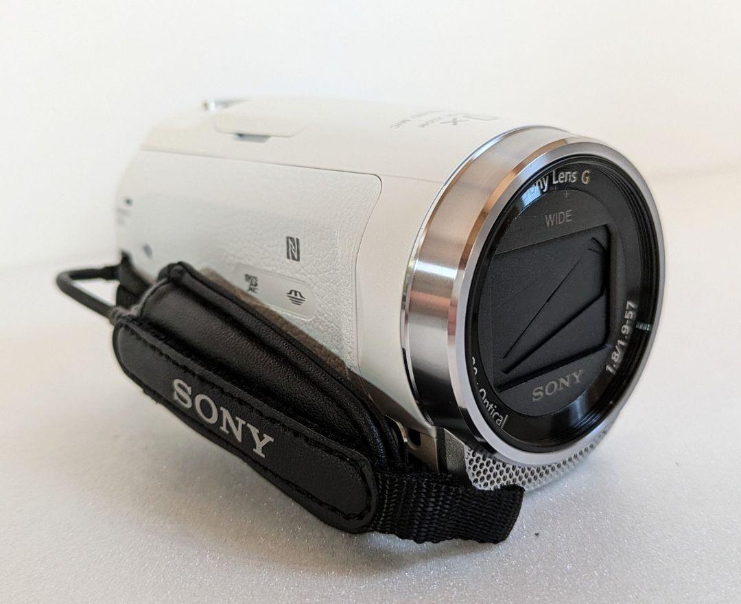 メール便無料】 ソニー ビデオカメラ HDR-CX680 ホワイト ビデオ