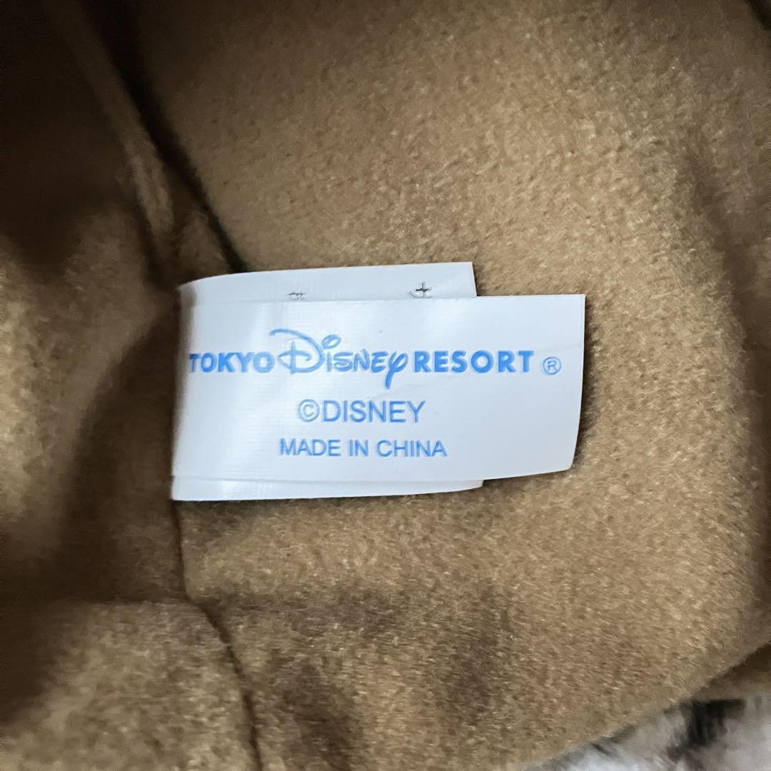 ディズニーランド ファンキャップ ヒョウ柄 ミニーマウス 茶色 帽子