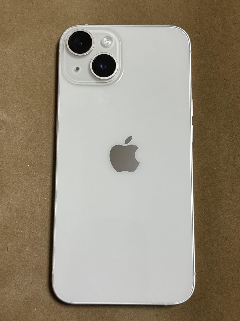 iPhone 14 128GBホワイト バッテリー97% simフリー値下げ不可