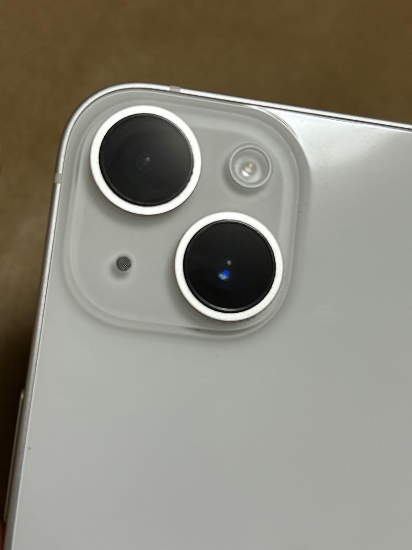 iPhone 14 128GBホワイト バッテリー97% simフリー値下げ不可