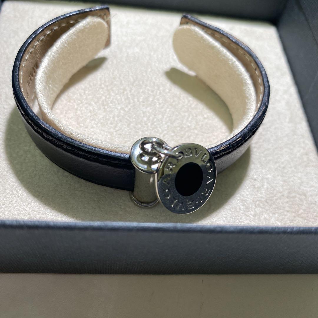 ブルガリ・ブルガリ レザー ブレスレット[] Bvlgari Bvlgari