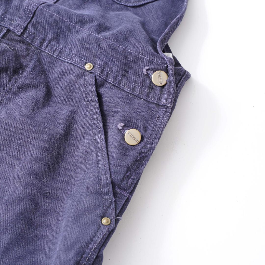 90s USA製　carhartt カーハート ダブルニー 30×34 つなぎ
