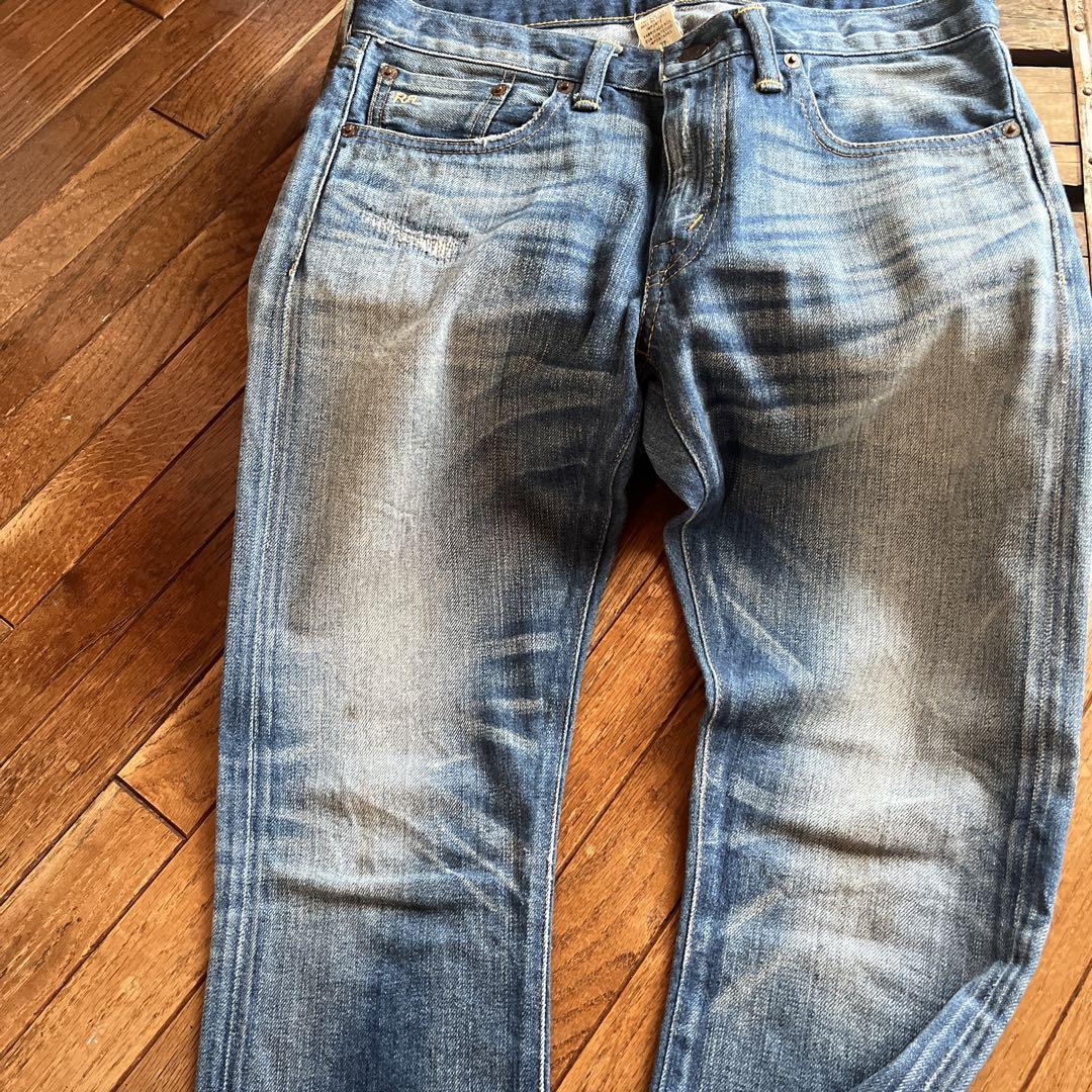 値下げしました★RRL ラルフローレン　 デニム ライトブルー　size27
