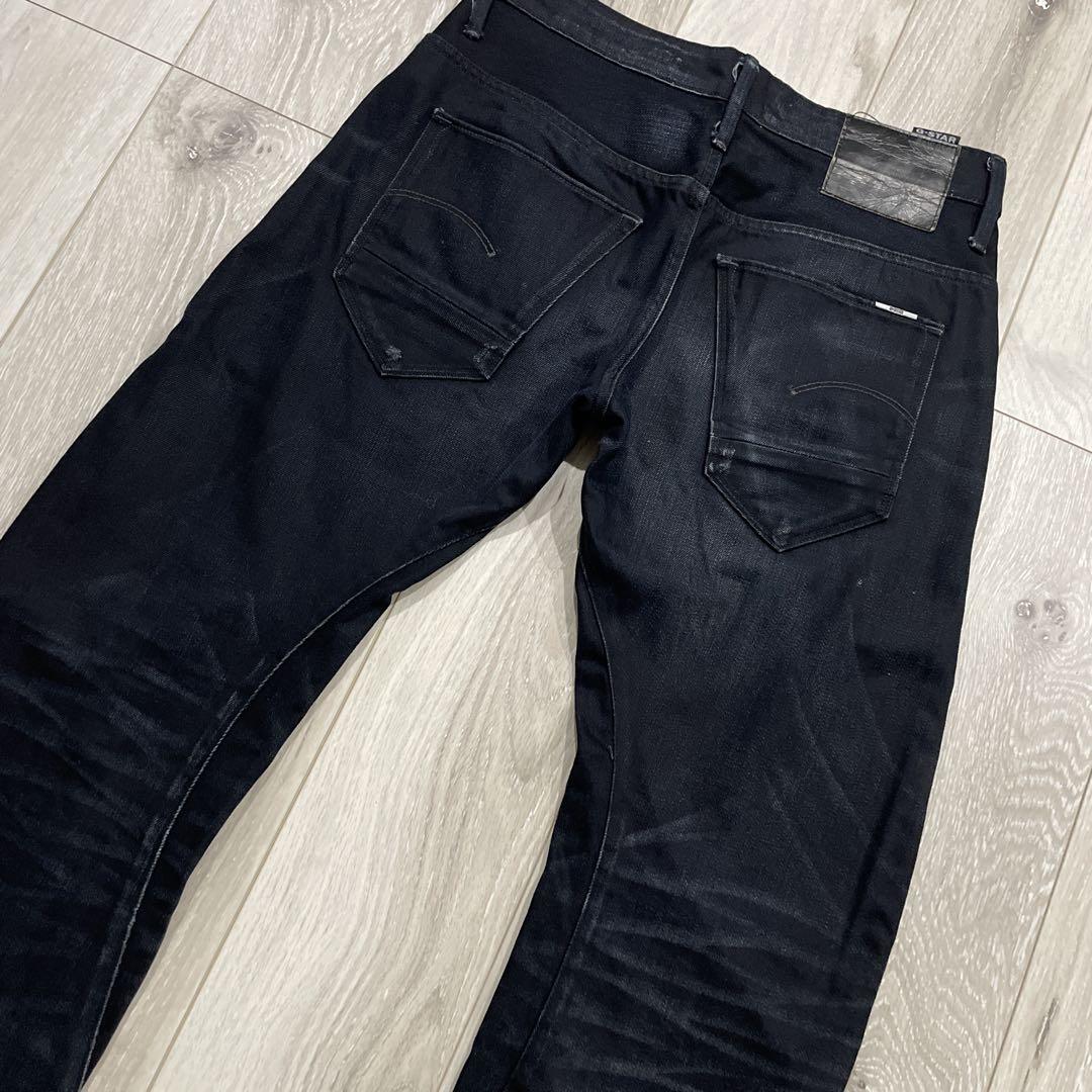 G-Star RAW ダメージデニム　3D W33 L30 Amazon | [ジースターロゥ] メンズ ジーンズ スリム ストレッチ