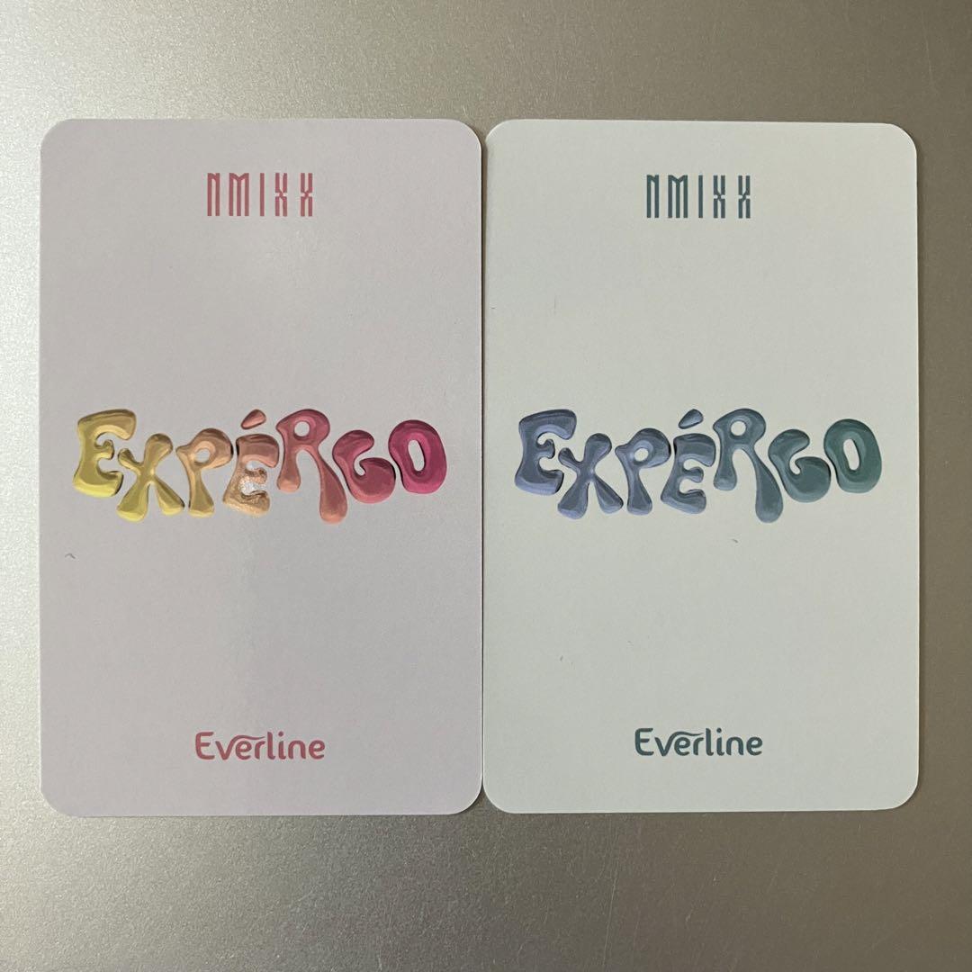 NMIXX expérgo everline 特典 トレカ　ジウ