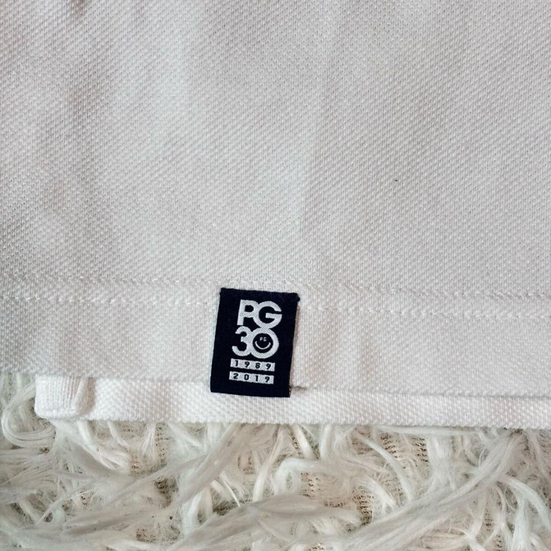 ✨美品/レア/XL✨パーリーゲイツ ポロシャツ ビッグロゴ ワッペン 30th