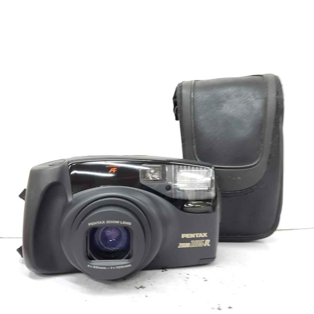 【動作確認済】 Pentax ZOOM 105-R F0703-37ID yフィルムカメラ
