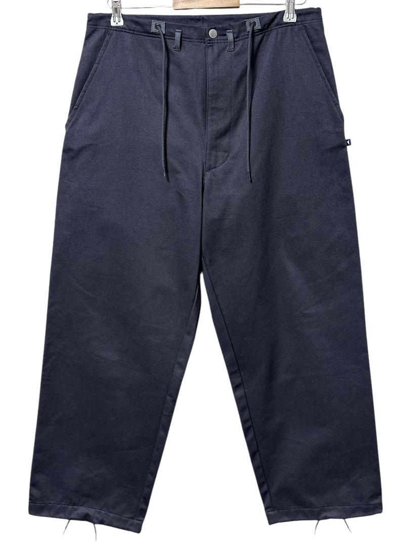 DESCENDANT BUSH TWILL TROUSES オーバーパンツ