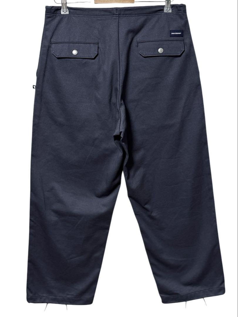 DESCENDANT BUSH TWILL TROUSES オーバーパンツ