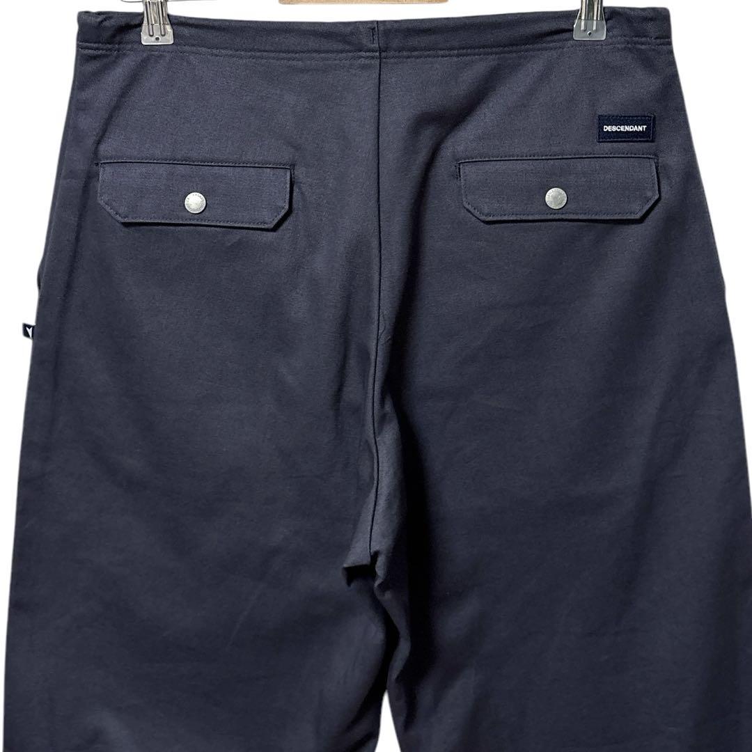 DESCENDANT BUSH TWILL TROUSES オーバーパンツ