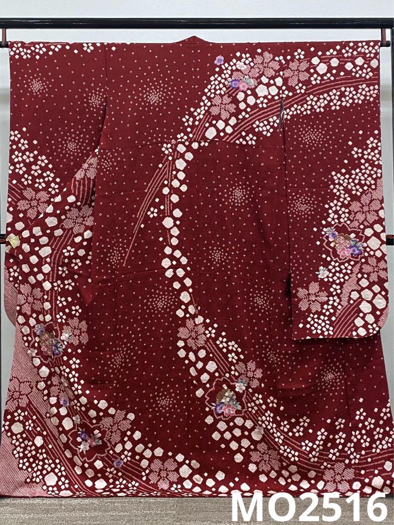 振袖 豪華 刺繍 絞り 紋意匠 身丈166cm 振袖 豪華 刺繍 絞り 紋意匠 身丈166cm