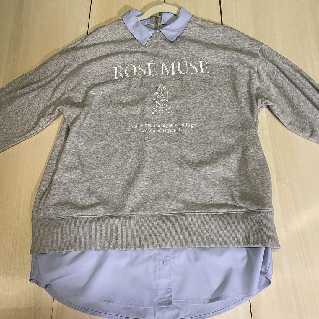 logo layered shirt sweat o/p – BUNNY APARTMENT