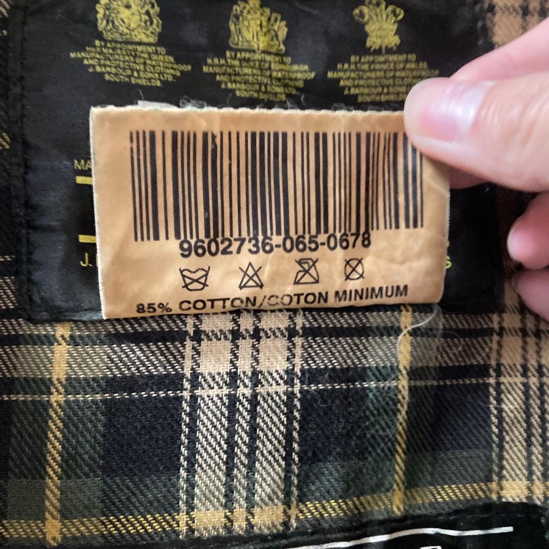 激レア 90s Barbour ビューフォート リペアージャケット 50 カーキ