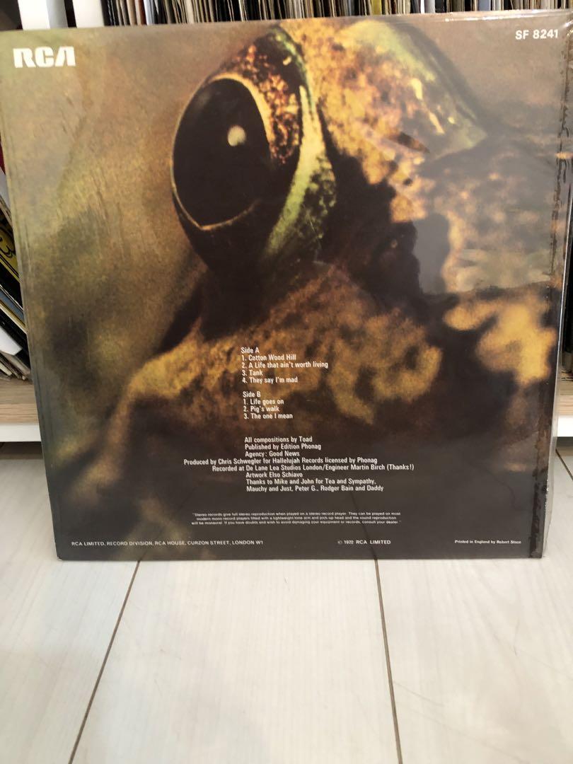 toad レコード　名盤