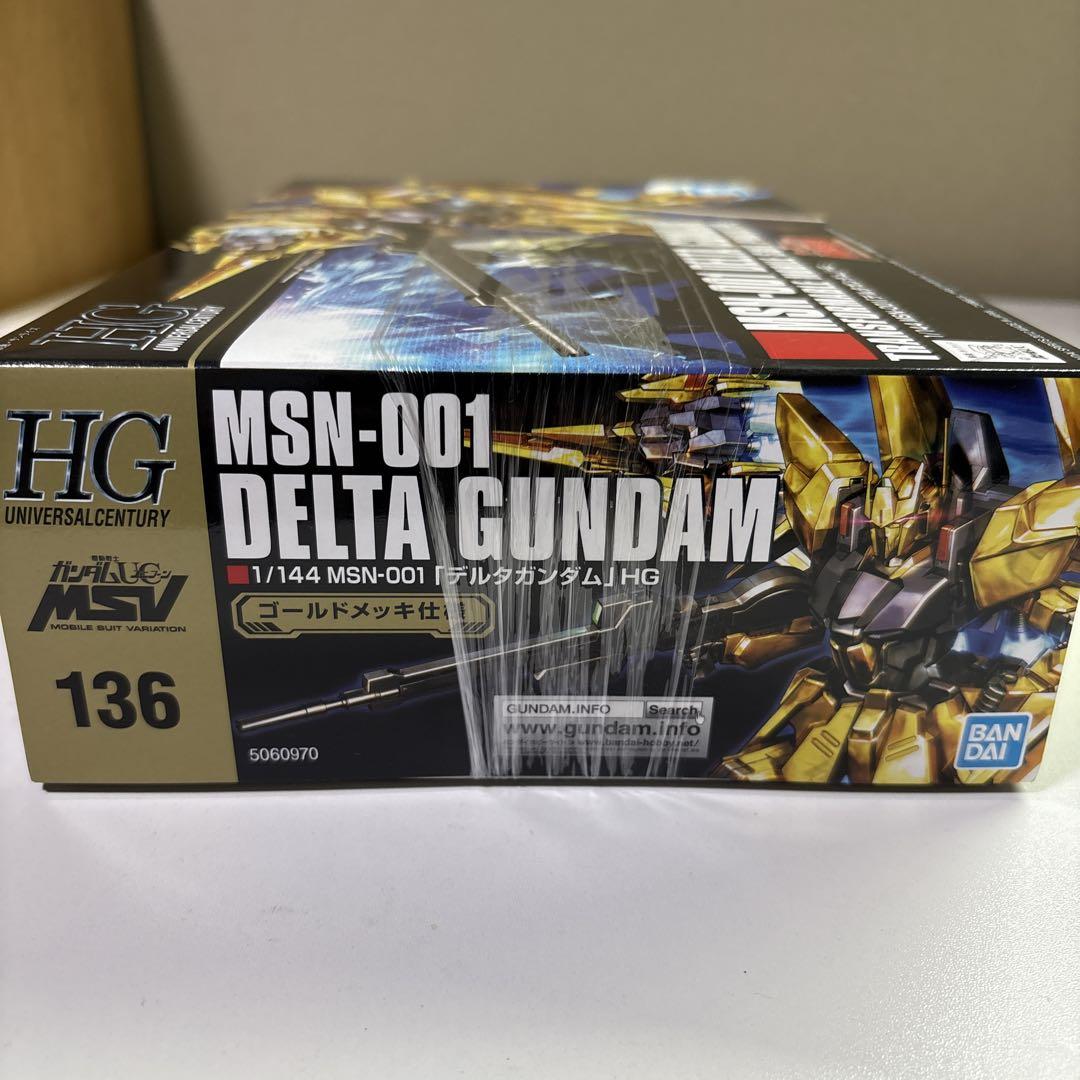 HG 1/144 デルタガンダム ゴールドメッキ仕様 HG 1/144 デルタガンダム ゴールドメッキ仕様