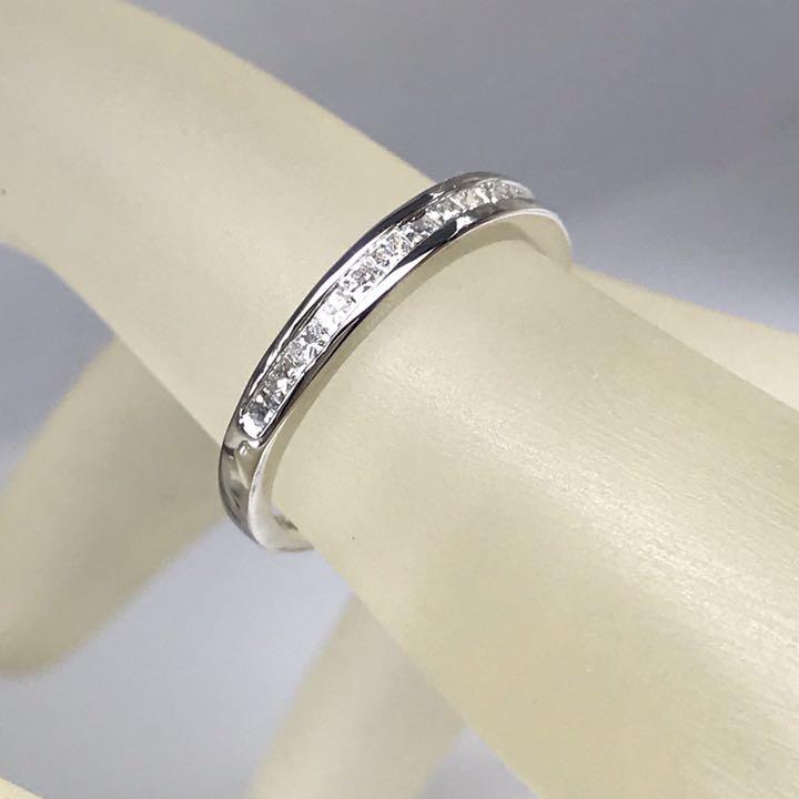 0.50ct プリンセスカット 天然ダイヤモンド PT900 リング