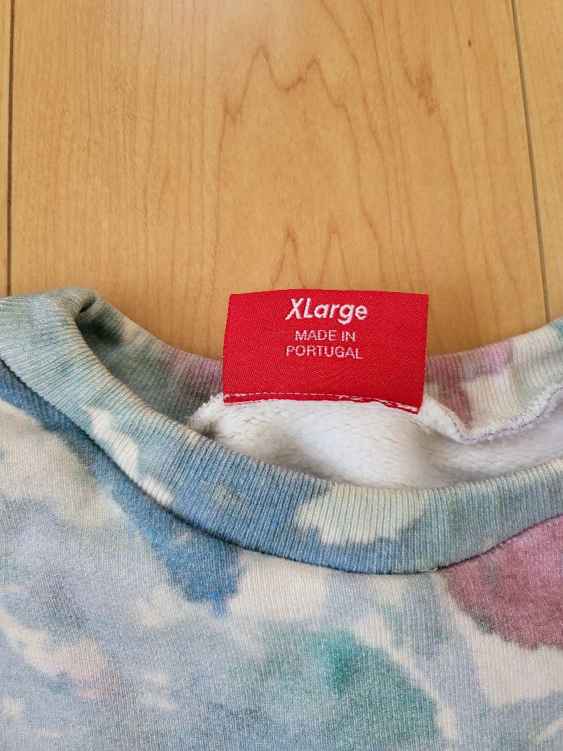 Supreme Small Box Crewneck XL 水彩フローラル