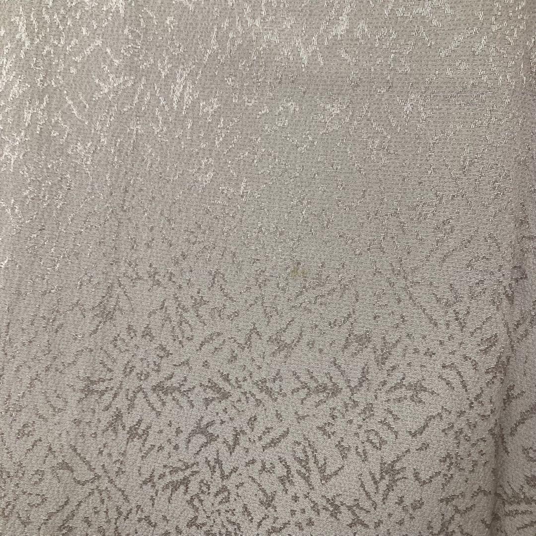 人間国宝 五嶋敏太郎 刺繍 美しい 一つ紋 裄68 付下げ 正絹 T