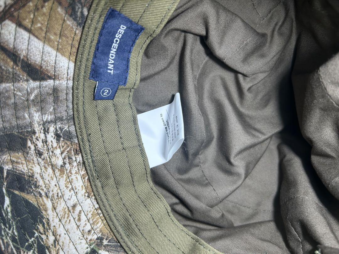 帽子 DESCENDANT BOX BUCKET CAMO Size2