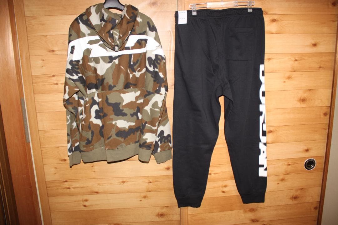 US/XL　ナイキNIKE　ジョーダン　スウェットパーカー　上下セットアップ