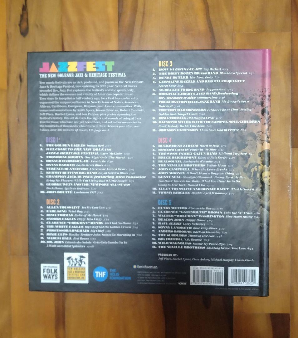 ザ・ニューオーリンズ・ジャズ&ヘリティッジ・フェスティバル 国内盤 ５枚組CD