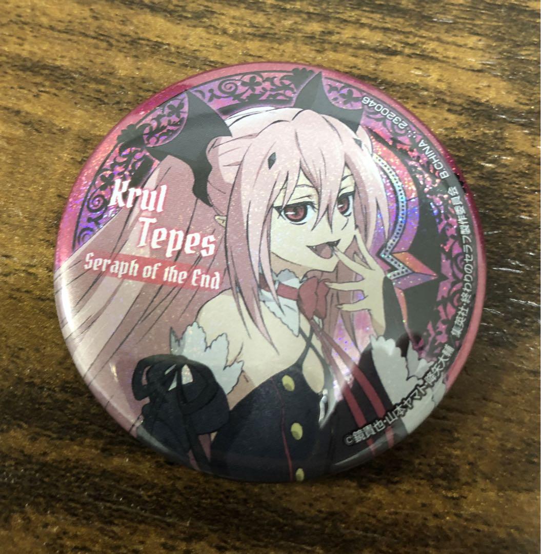 Amazon.co.jp: 終わりのセラフ クルル・ツェペシ 缶バッジ