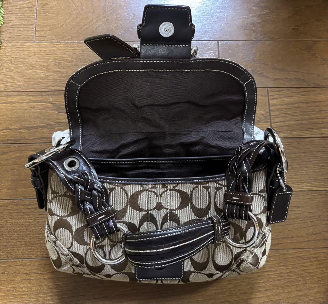 COACH ワンショルダーバッグ ソーホー シグネチャー