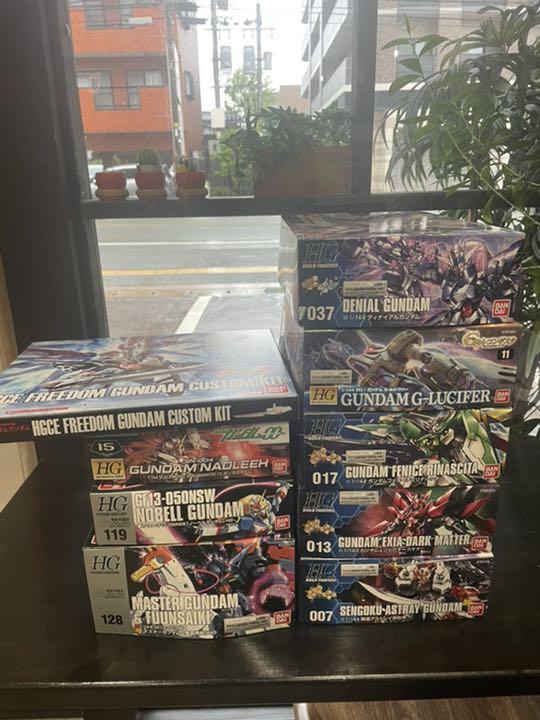 ガンプラ9箱＋おまけ＋ジャンクプラ