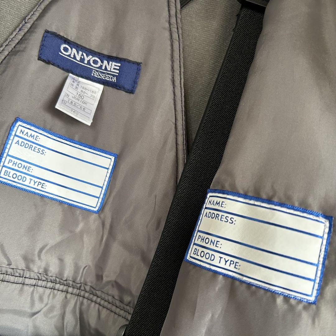 ⭐️超美品！！ONYONE 子ども用スキーウェア⭐️グリーン 160㎝