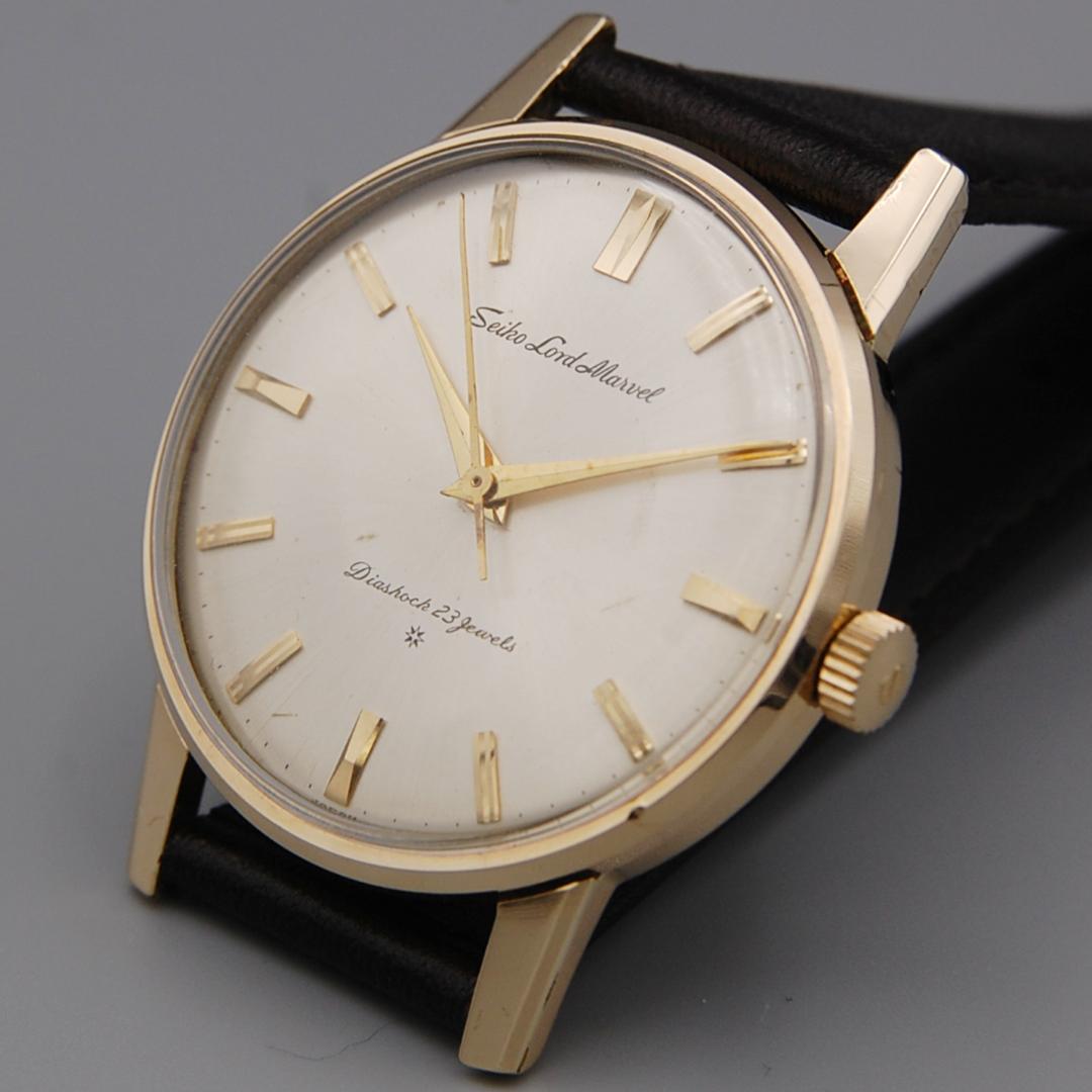 【OH済み】セイコー ロードマーベル 手巻き時計②15027 SD アンティーク