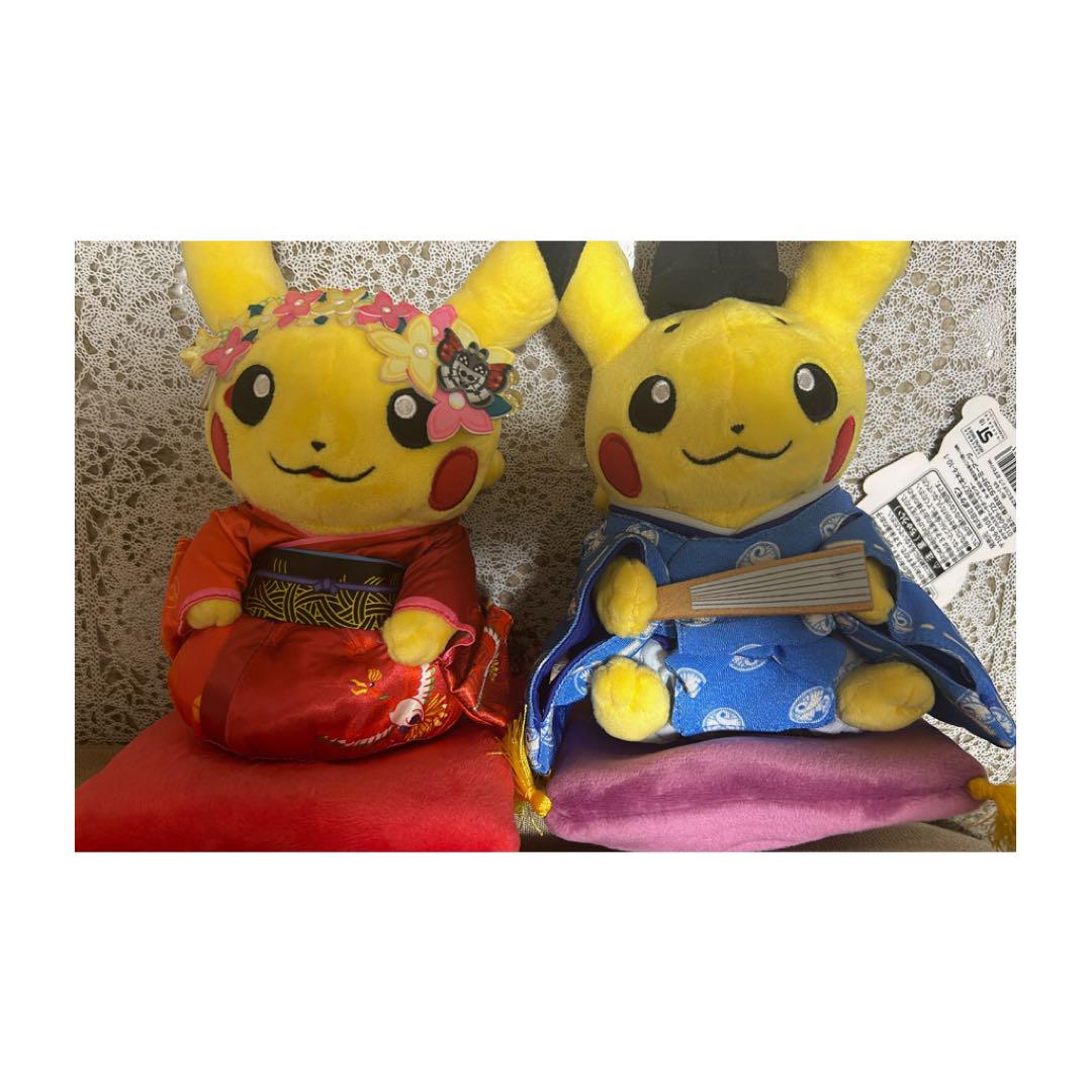 ポケモン ぬいぐるみ 舞妓はんピカチュウ おすわりver. （着物