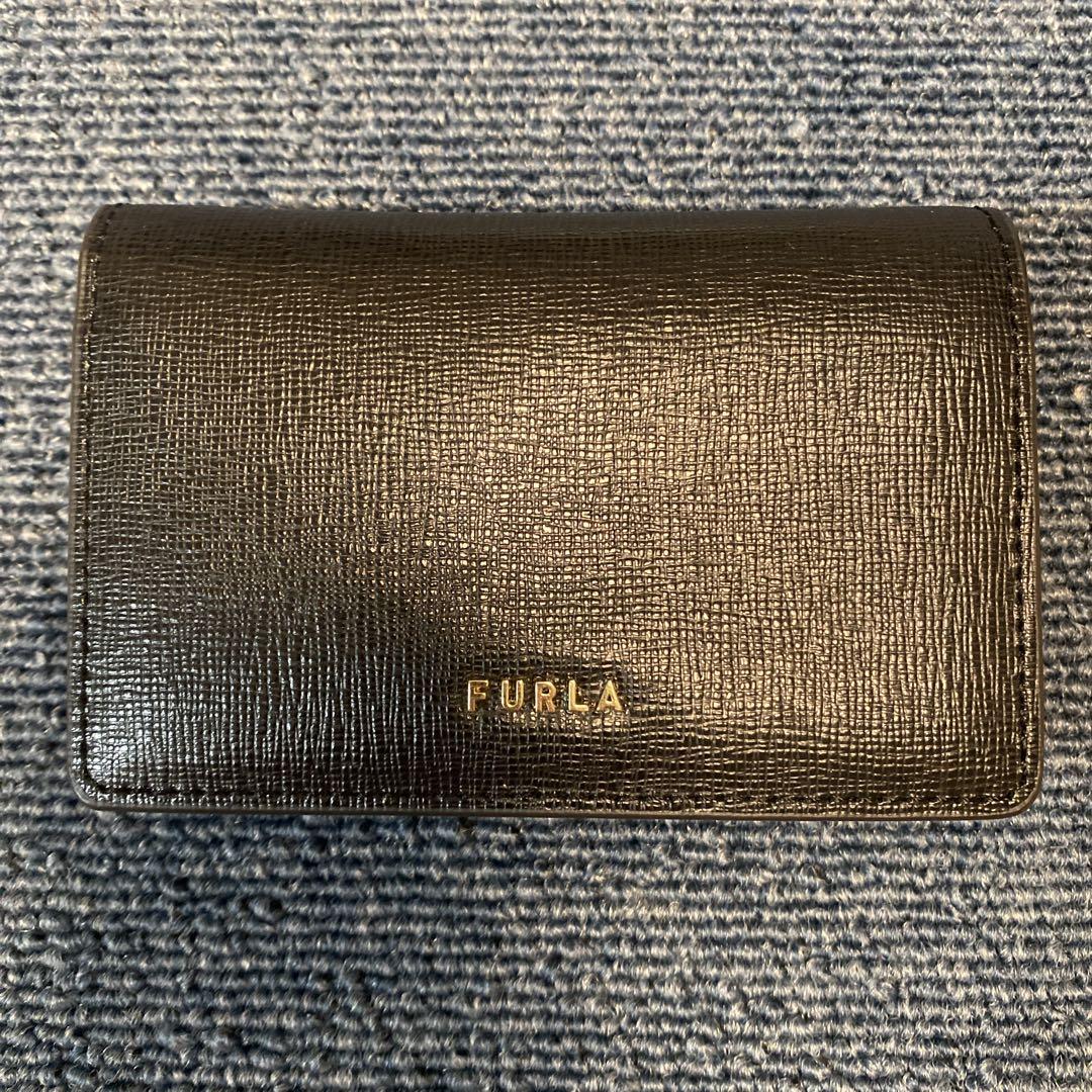 FURLA ブラック 名刺入れ